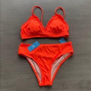 Orange Bikini Set